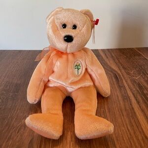 3 FOR $25: Authentic TY Beanie Babies Dearest the Bear, 2000. NWT
